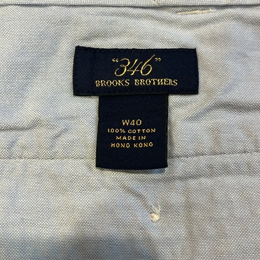 Brooks Brothers Seersucker Men’s Shorts Size 40 - Picture 4 of 4